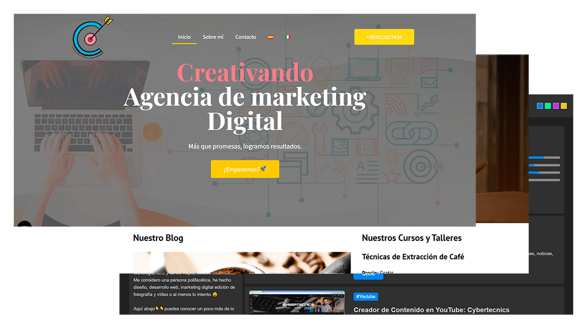 Servicio de desarrollo web